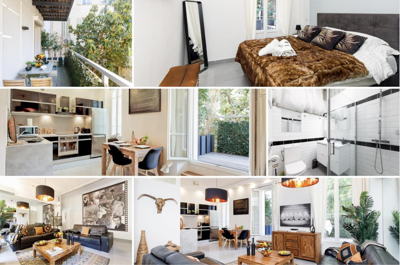 Le Cocon Des Artistes - Coeur De Cannes - Spacieux - Terrasse - Clim ภายนอก รูปภาพ